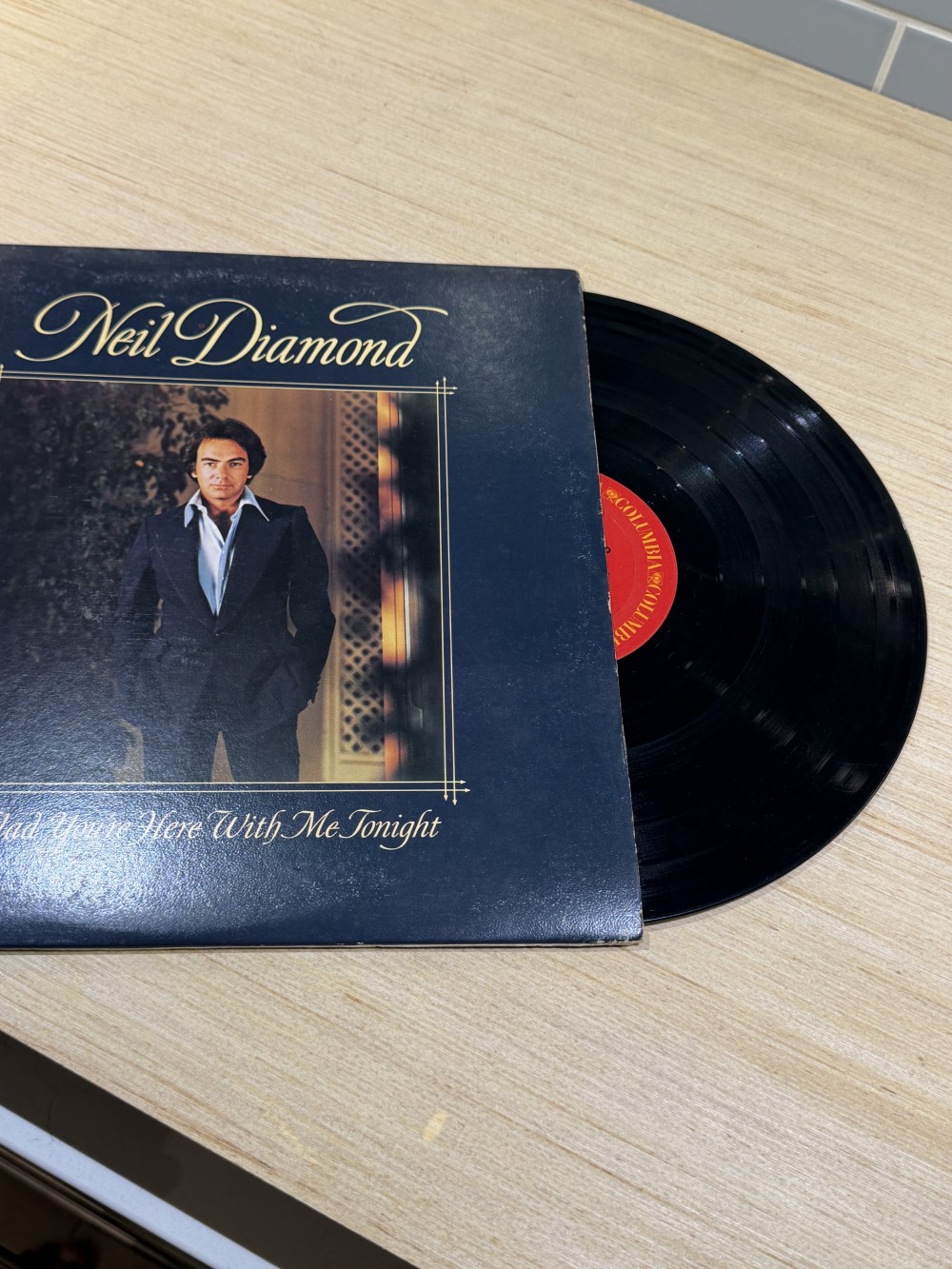 Neil Diamond – I’m Glad You’re Here with Me Tonight 1977 Columbia Records Vinyl LP