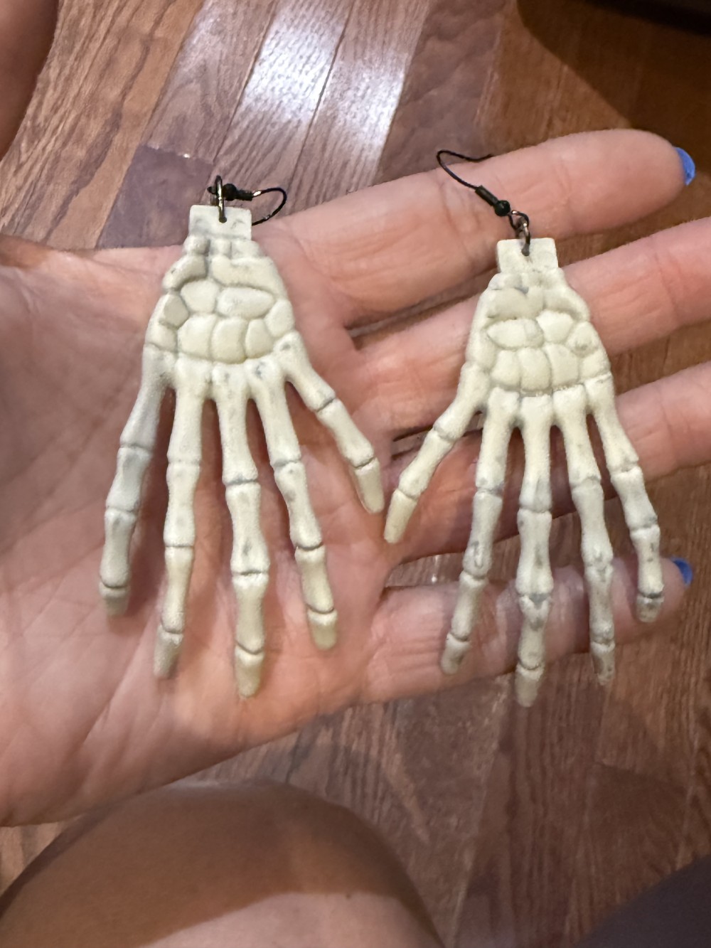 Earrings - Skeleton Hands