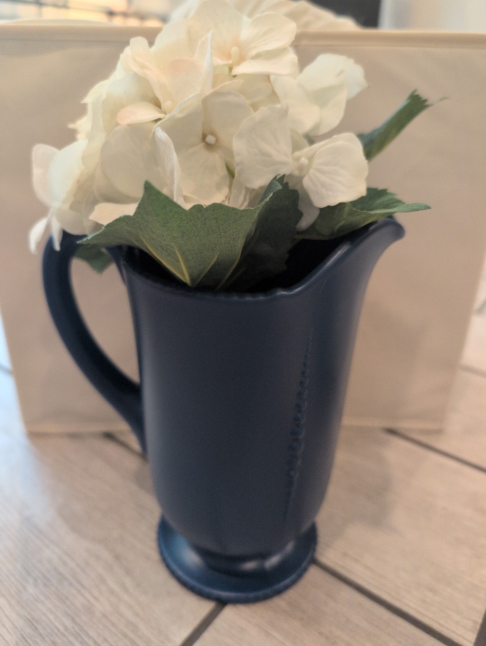 Hand-painted Glass Vintage Vase