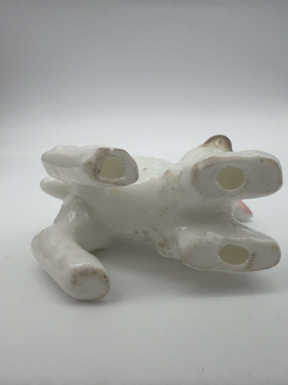 Mini White Ceramic Lamb