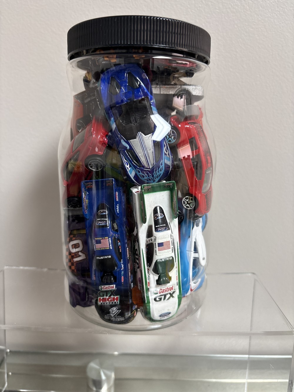 Jar of 27 Cars