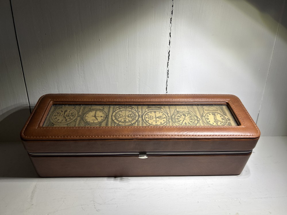 Men's Woodbury 6 Pc Leather Watch Case