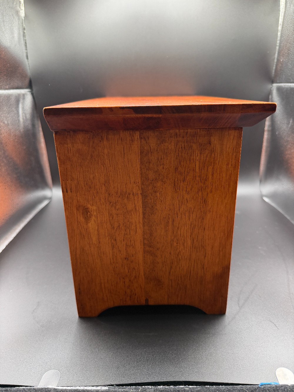 Modern Vintage-Style 2-Drawer Wooden Desktop Organizer