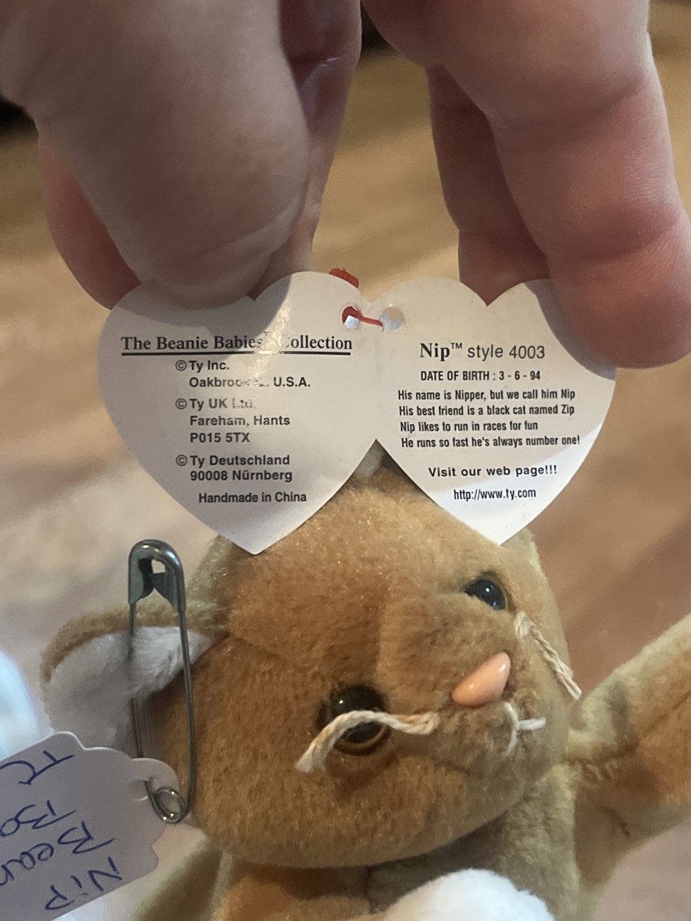 Nip Beanie Baby