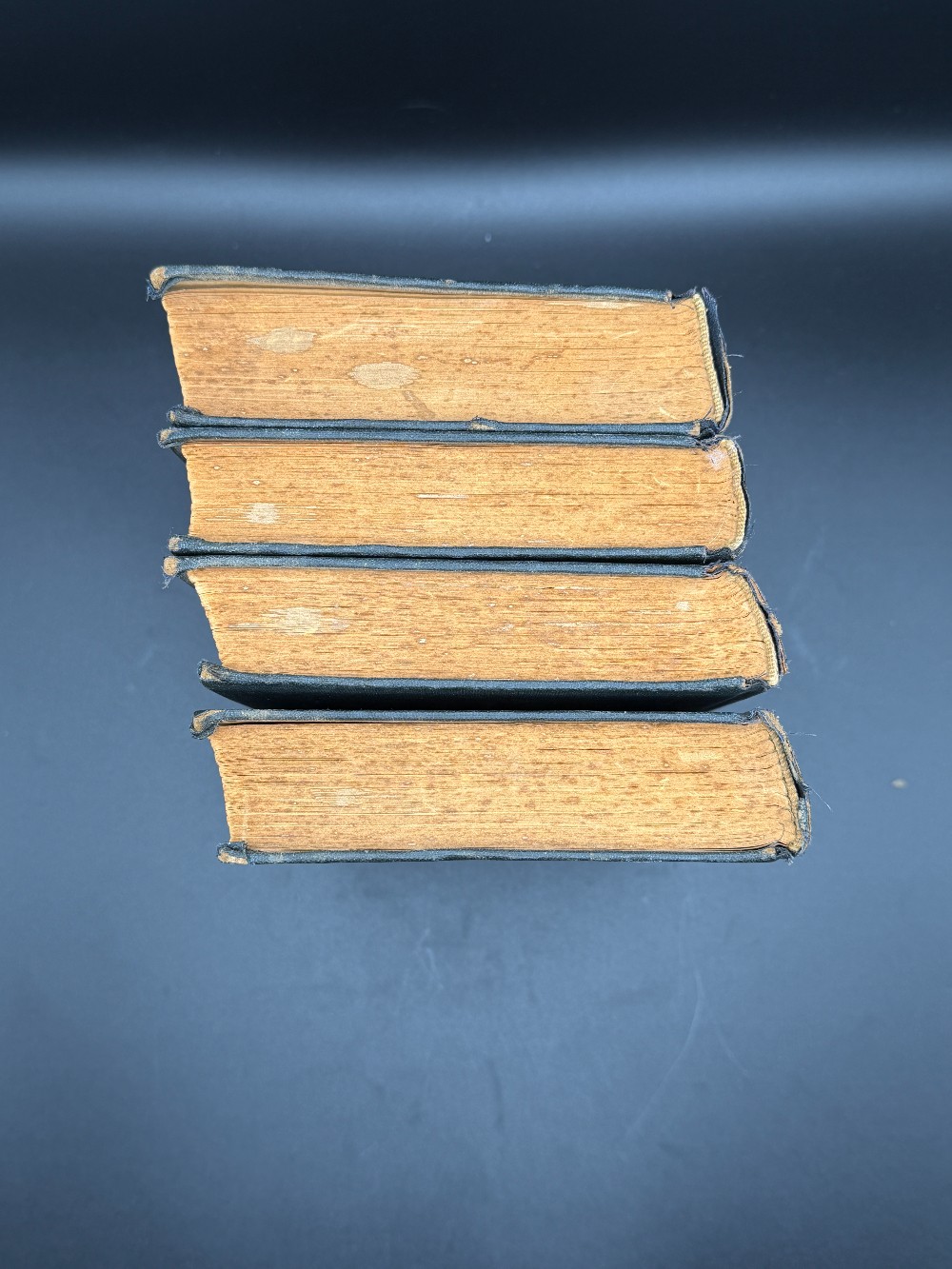 Vintage Kathleen Norris Book Set - Lot of 4 Decorative Blue Hardcovers - Collier Publishing, 1940s