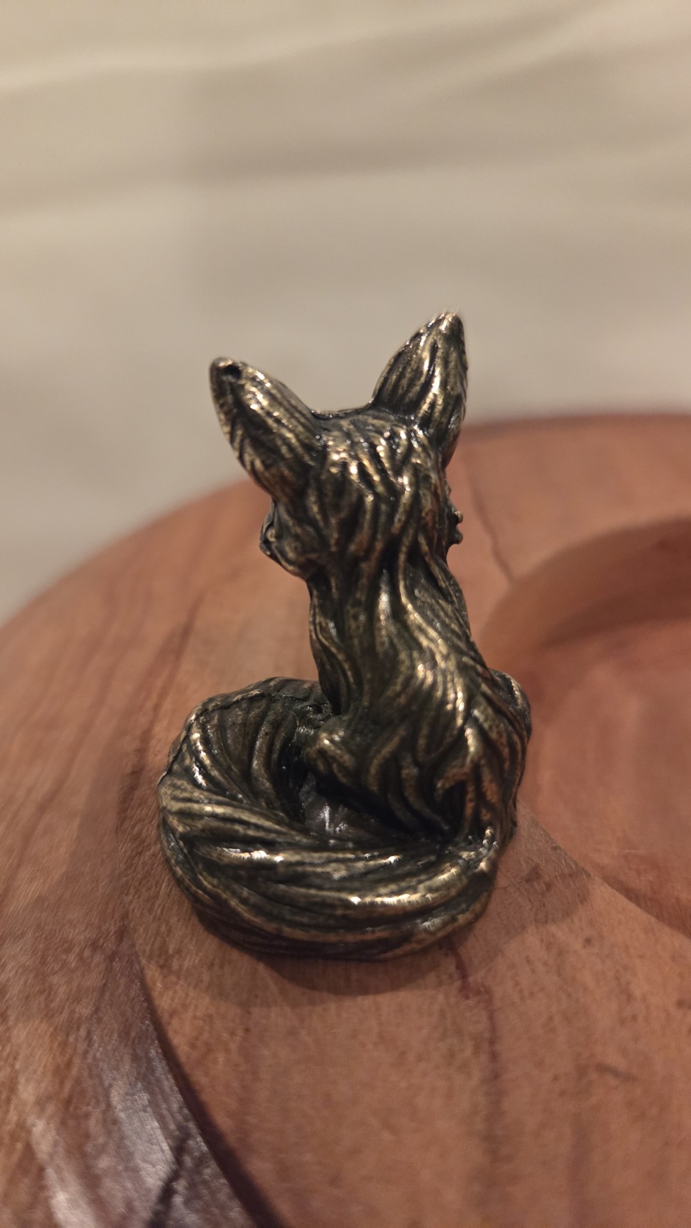 DO-1835 miniature brass fox