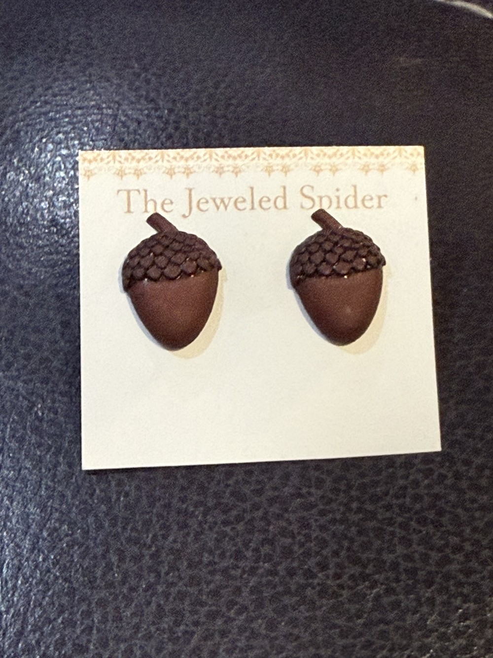 Stud Earrings - Acorn