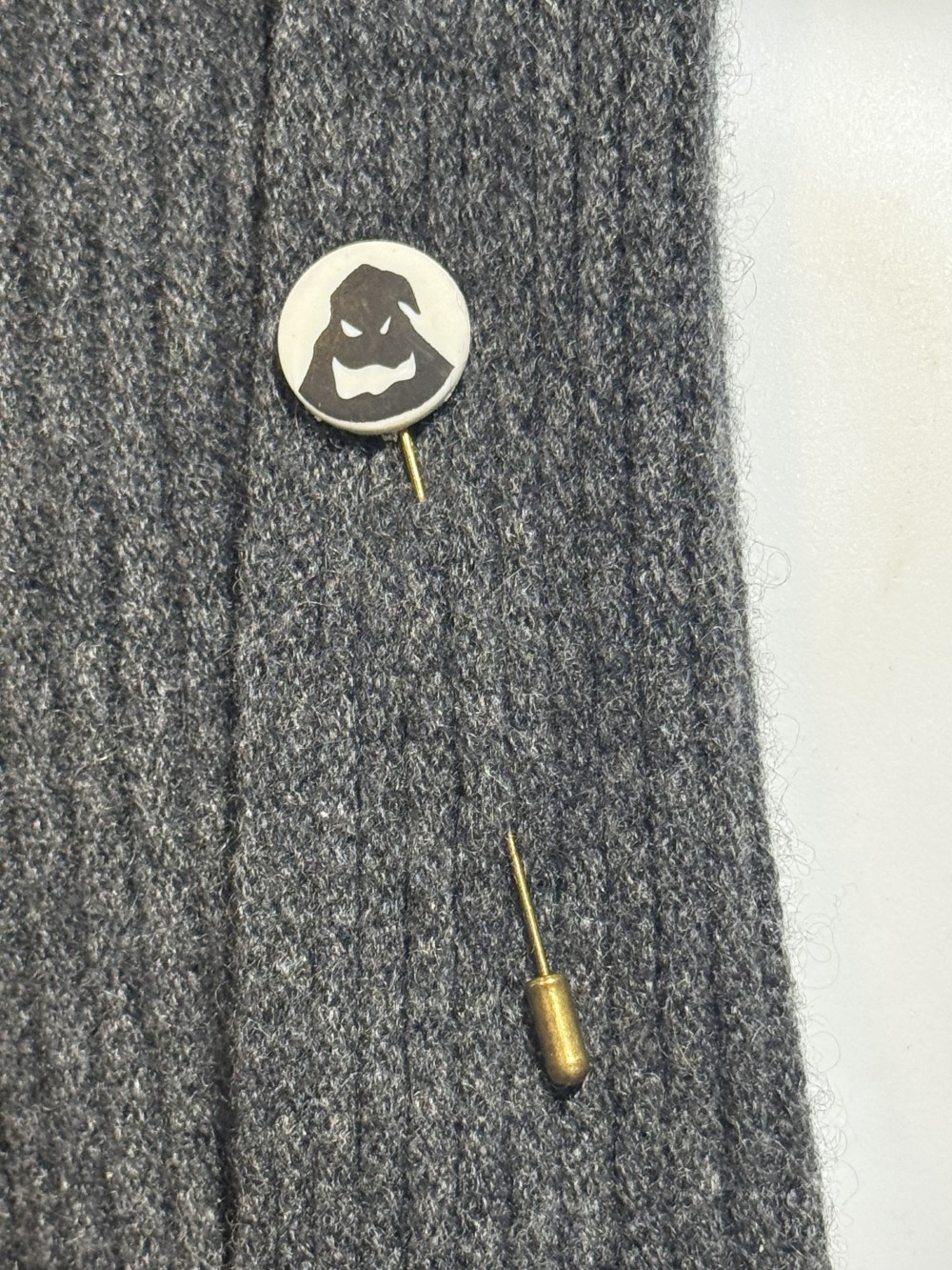 Hat Pin, Scarf Pin - Boogie, Nightmare Before Christmas,  Lapel Pin