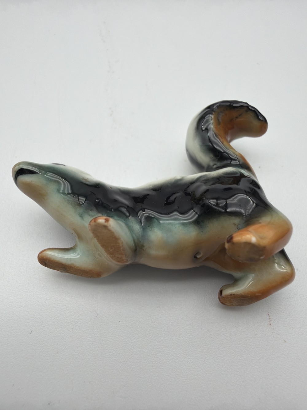 Mini Ceramic Skunk Figurine