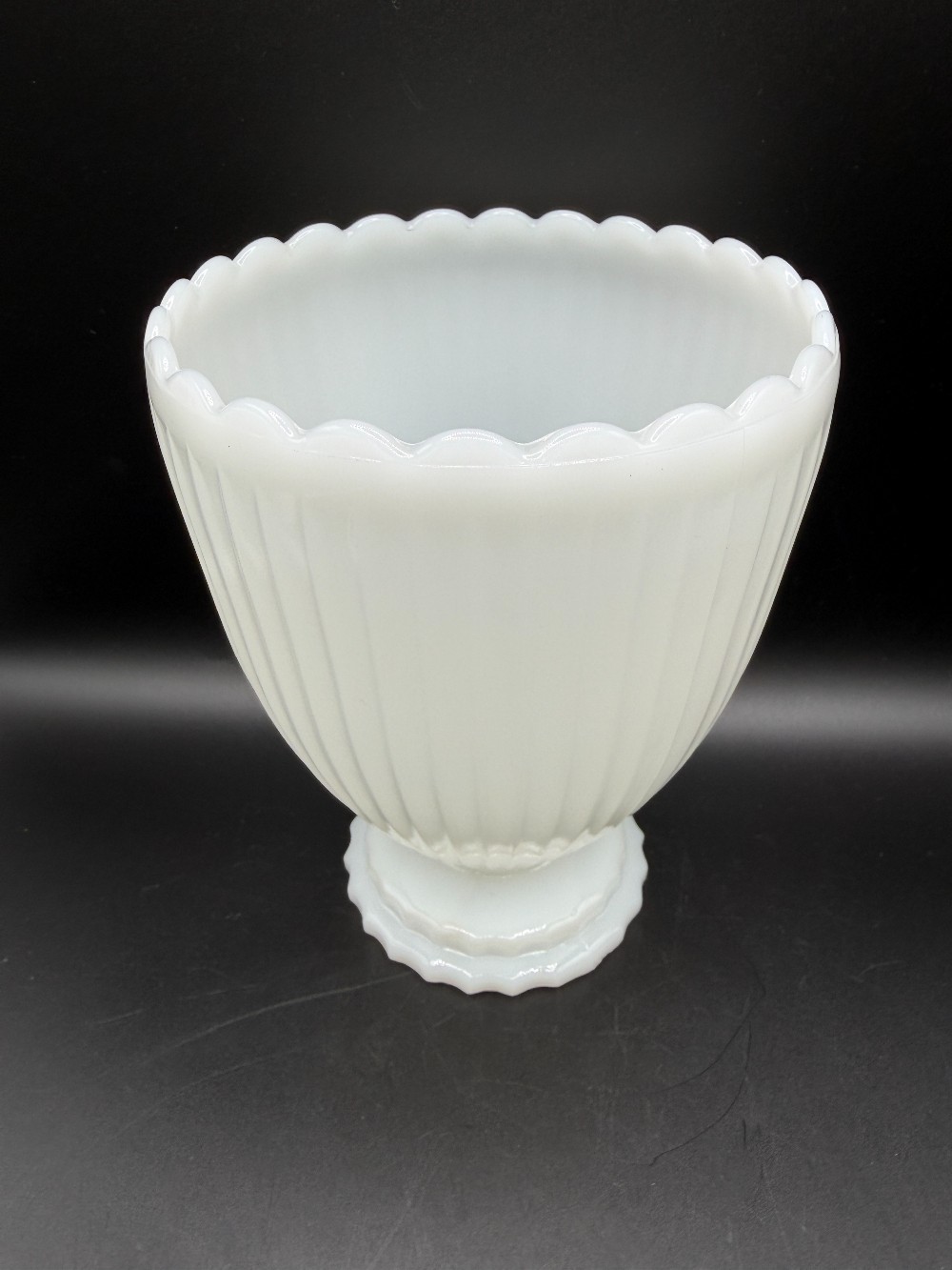 Milk Glass Vase by Napco