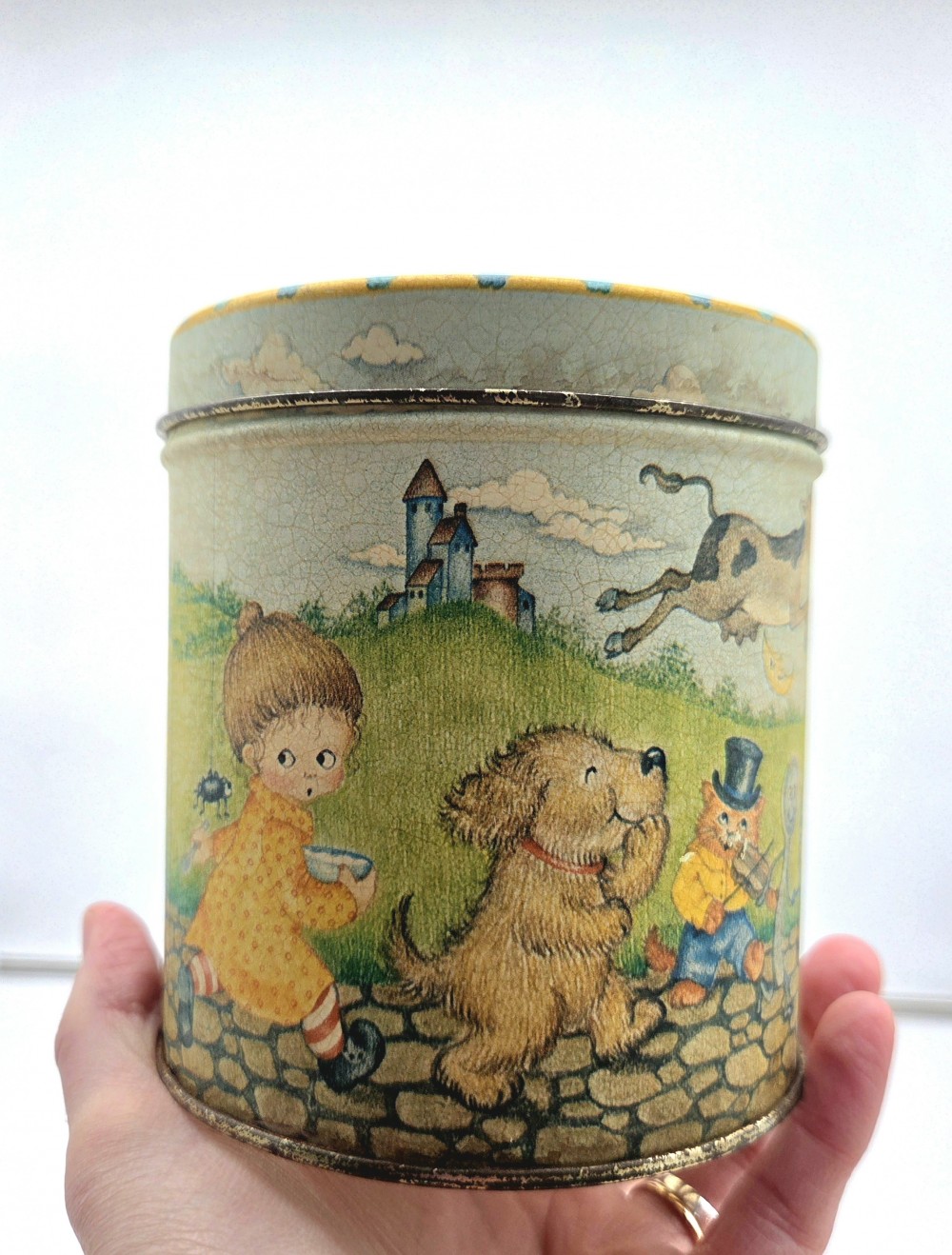 VTG Storybook Parade Tin Coin Bank