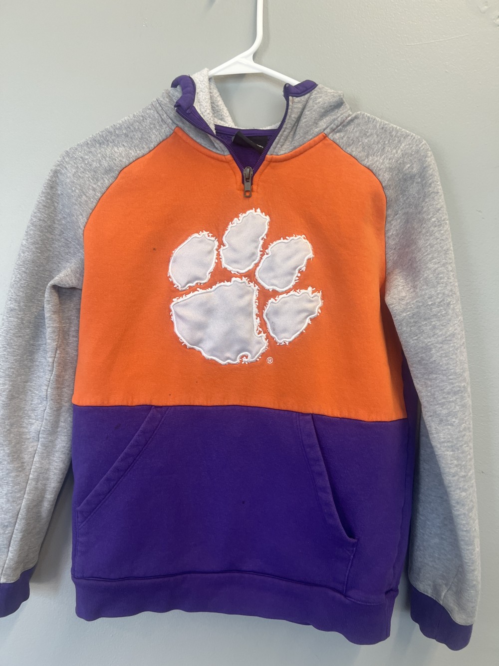 Clemson Tiger hoodie -as -is