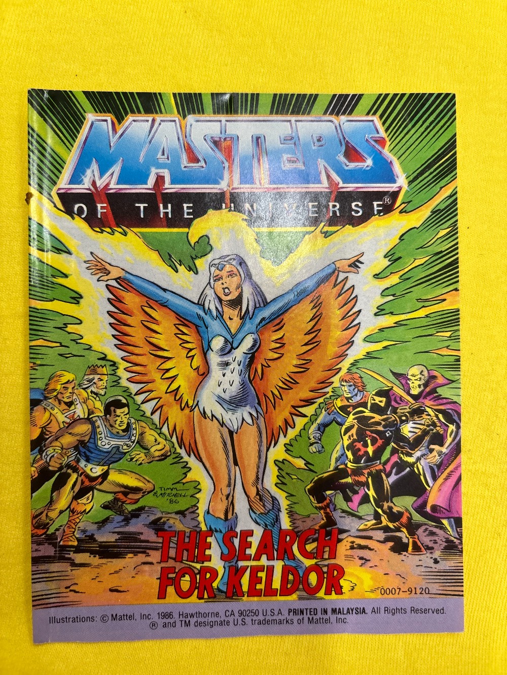 MOTU Mini Comic The Search for Keldor