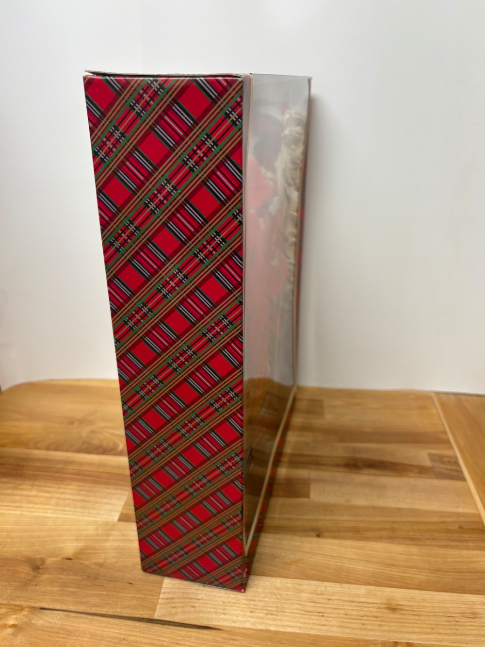 2024 Holiday Barbie Signature Brunette Red Plaid Gown Christmas Doll Mattel HRM67 NIB