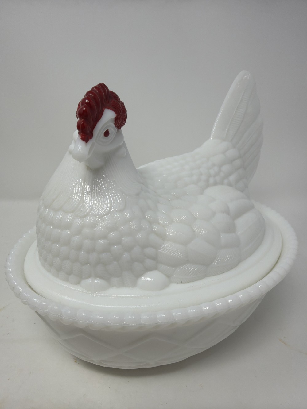 Vtg Westmoreland Milk Glass HON