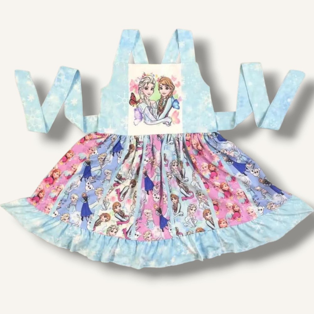 Frozen Sisters Twirl Dress