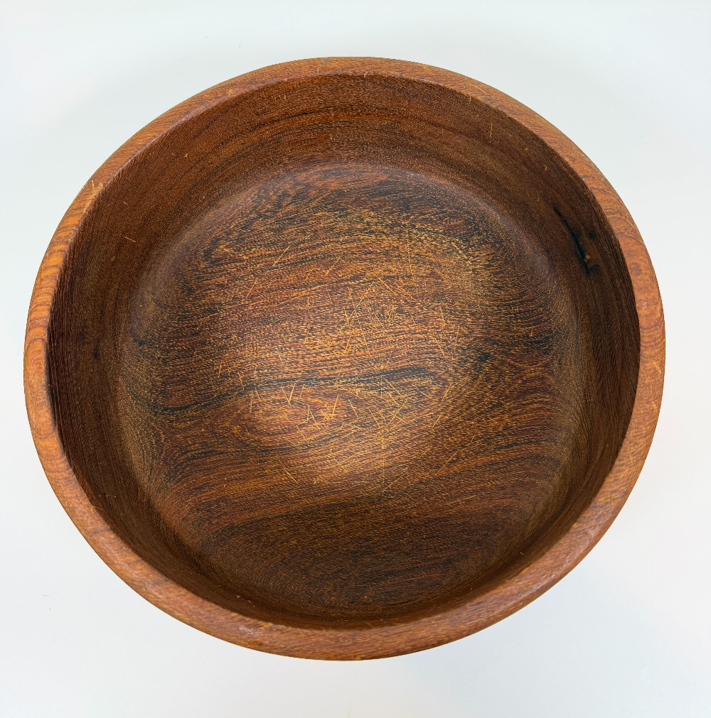 Goodwood large teak serving bowl