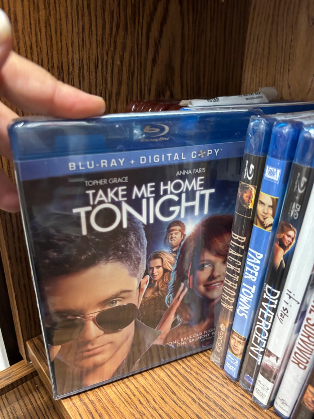 Blu-ray Movie Take Me Home Tonight Topher Grace Anna Faris New Sealed DVD
