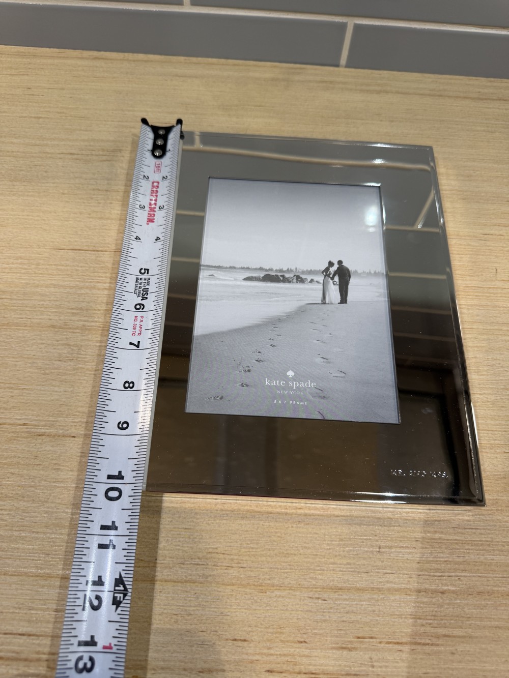Kate Spade Mr and Mrs Frame 5x7