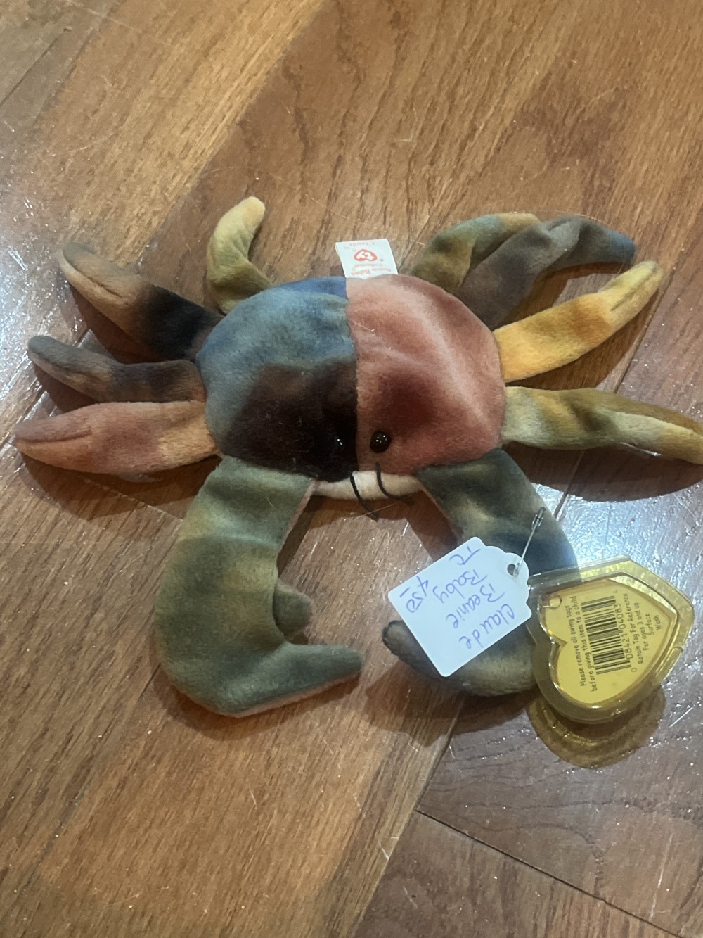 Claude Beanie Baby