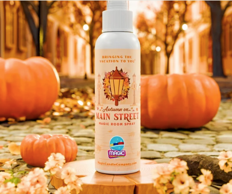 NEW!  Magic Candle Company room spray:  Autumn on Main Street