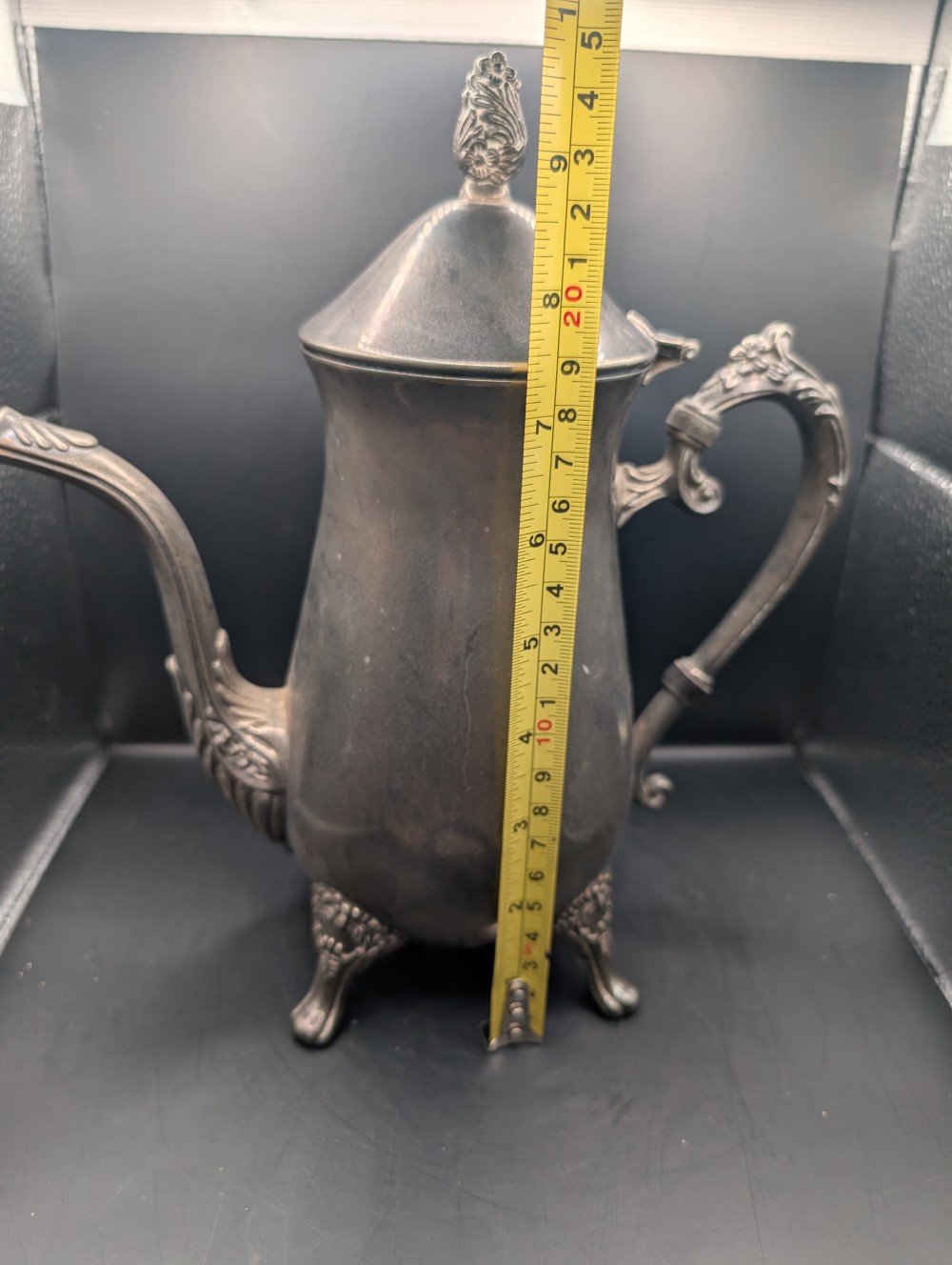 Vintage silver plated teapot