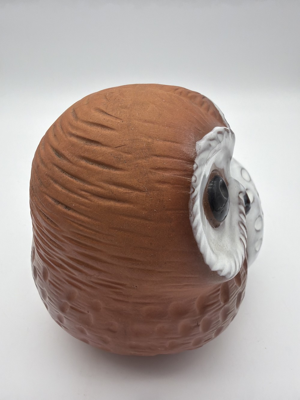 1970s Neiman Marcus Japanese Terracotta Owl Planter