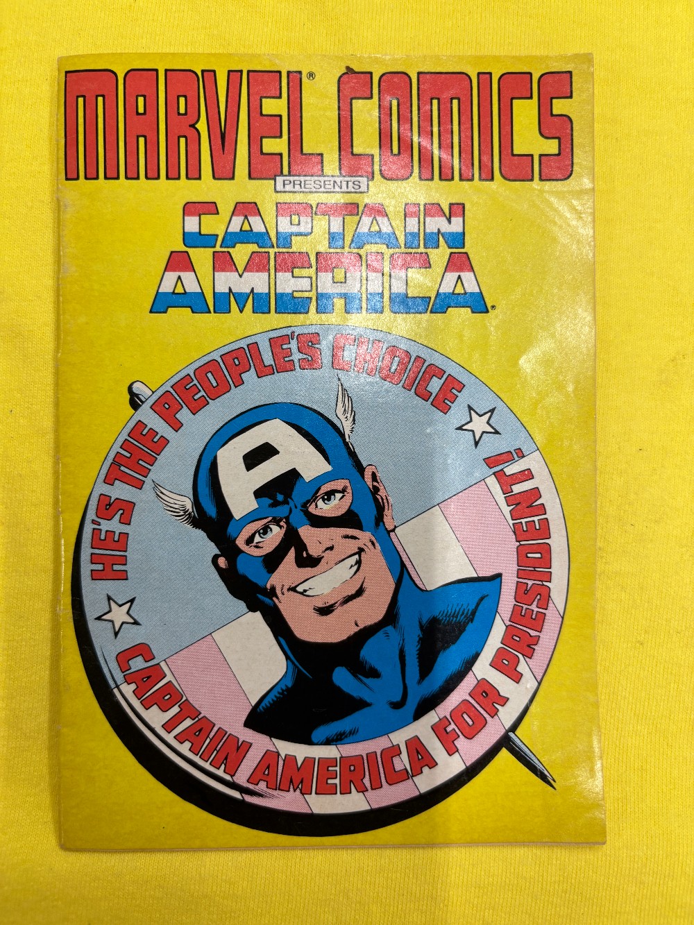 Marvel Comics presents CAPTAIN AMERICA 6.25