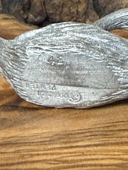 1980 Spoontiques Pewter Swan