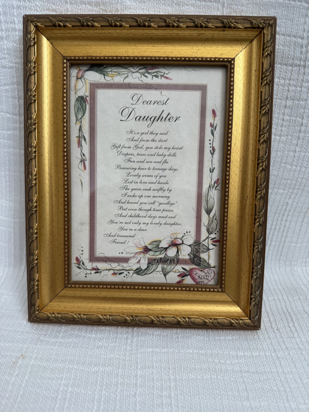 GOLD FRAMED PRINT 