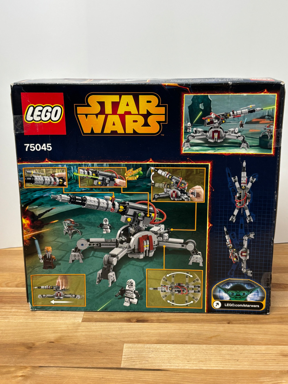 LEGO Star Wars 75045 Republic AV-7 Anti-Vehicle Cannon 2014 New Unopened Box