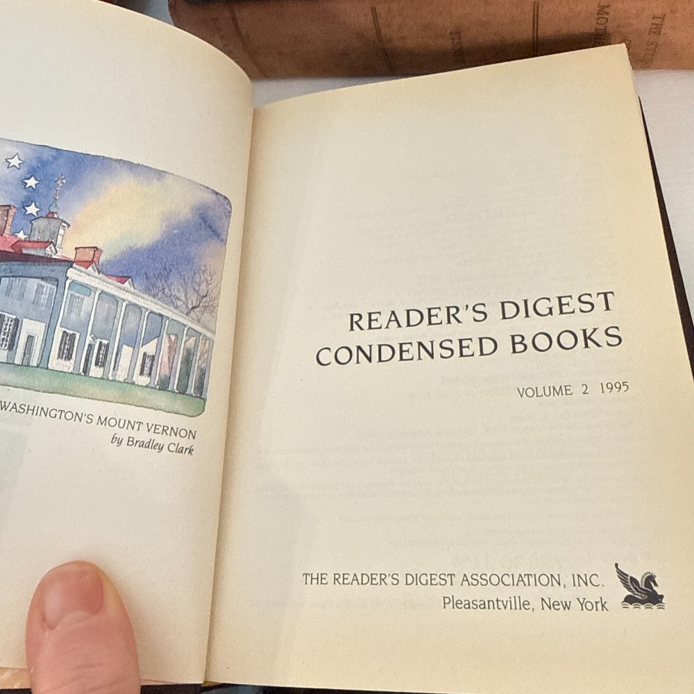 Reader's Digest Condensed Books, 1995