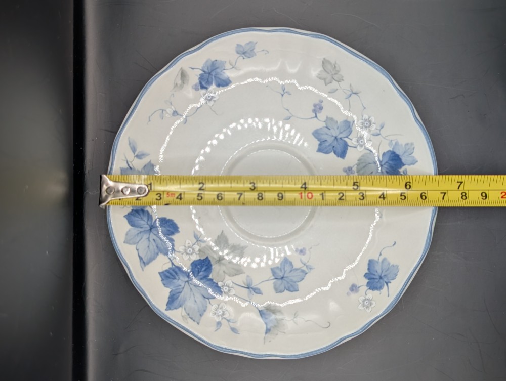 Set/2 vintage Mikasa Country Classics Deirdre saucer