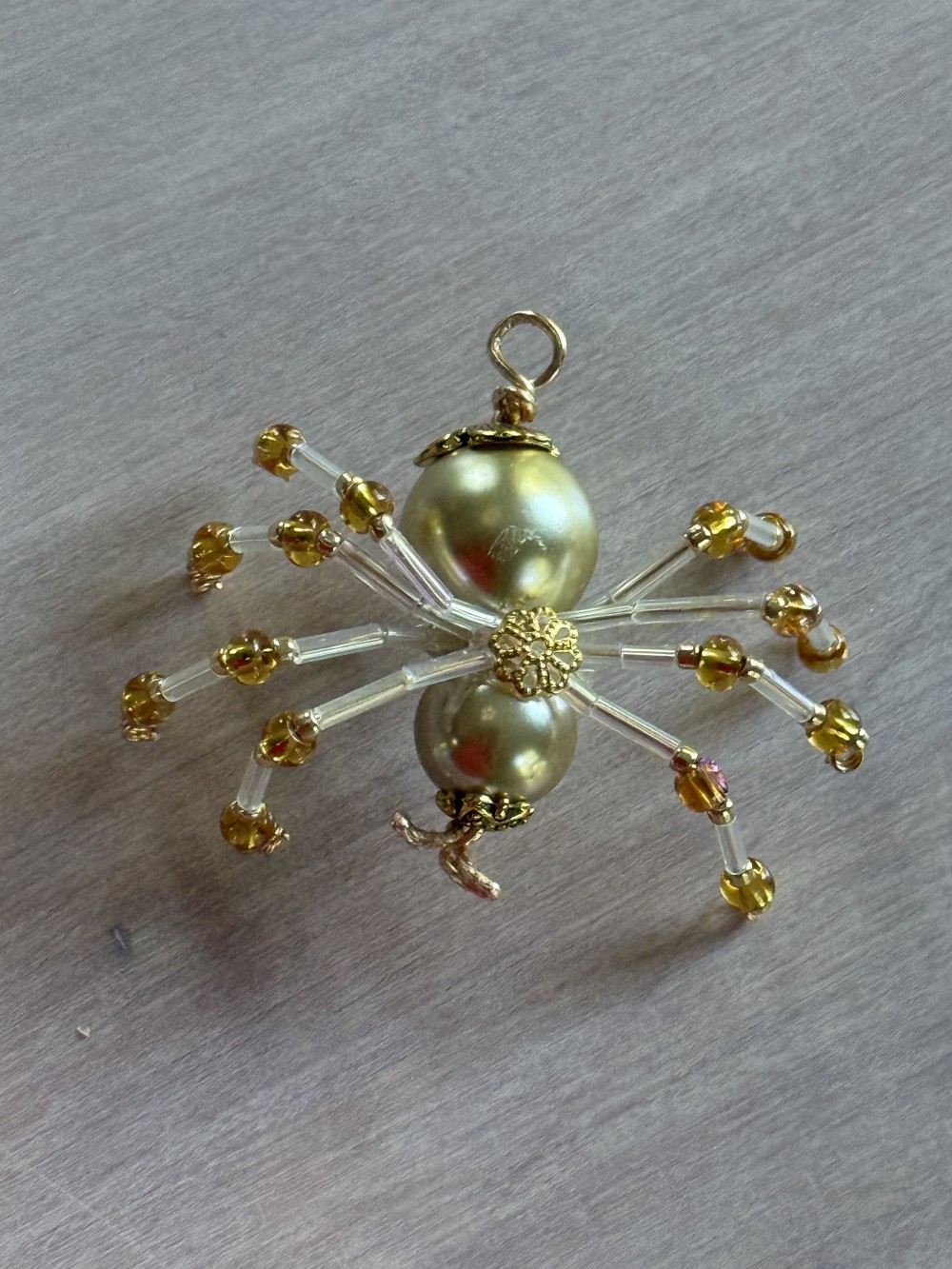 Ornament - Spider M Golden Pearls WL
