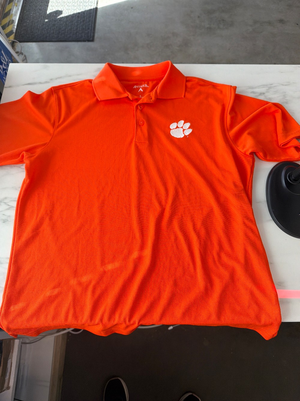 Clemson Tiger small polo