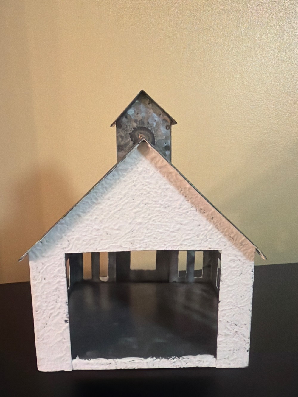Pottery Barn Metal Church Tealight Holder