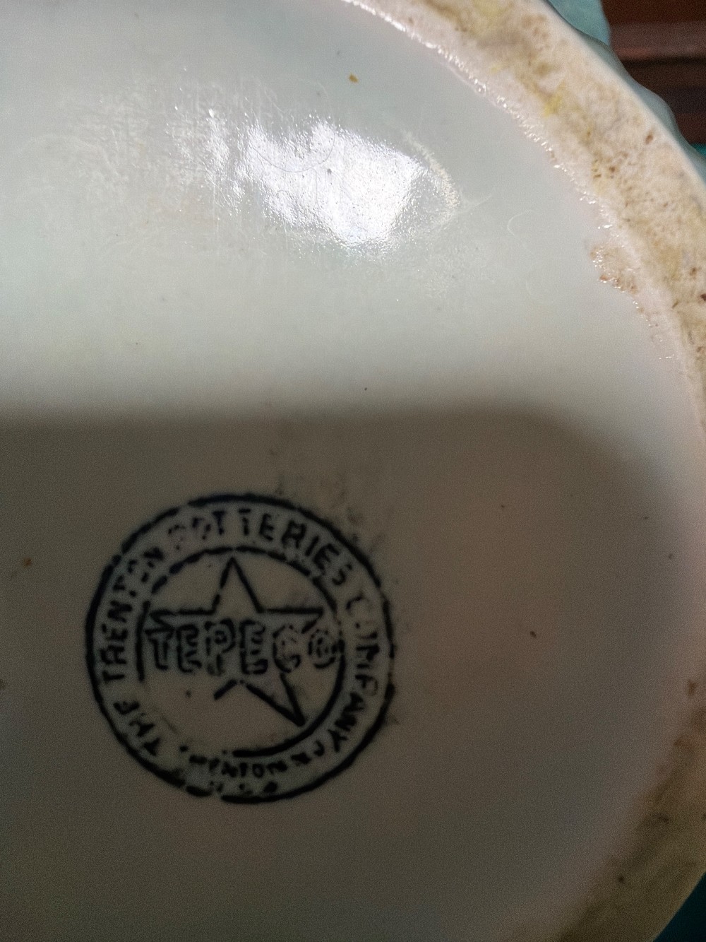 Vintage Tepeco Ceramic Teal Pitcher