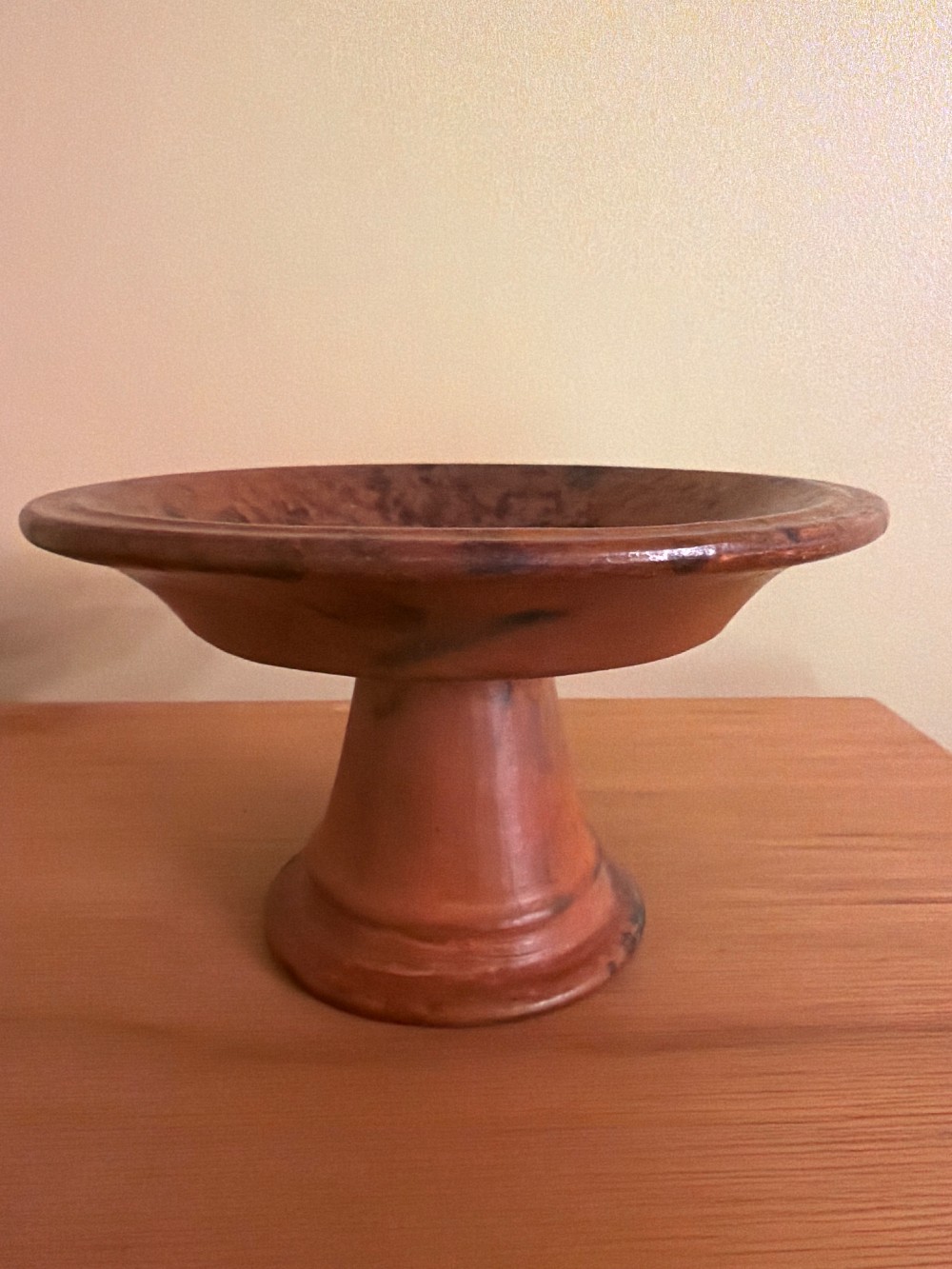 Rustic Pottery Riser Bowl