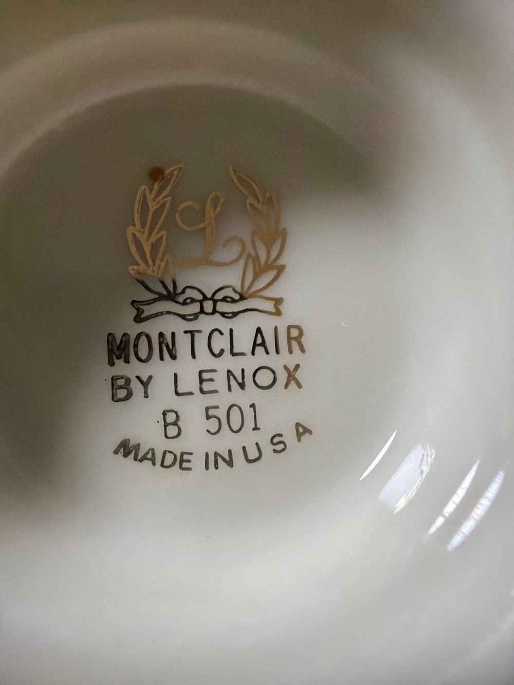 Montclair by Lenox Cup & Saucer Set