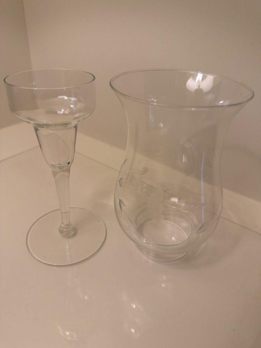 Princess House Crystal Heritage Candle Holder