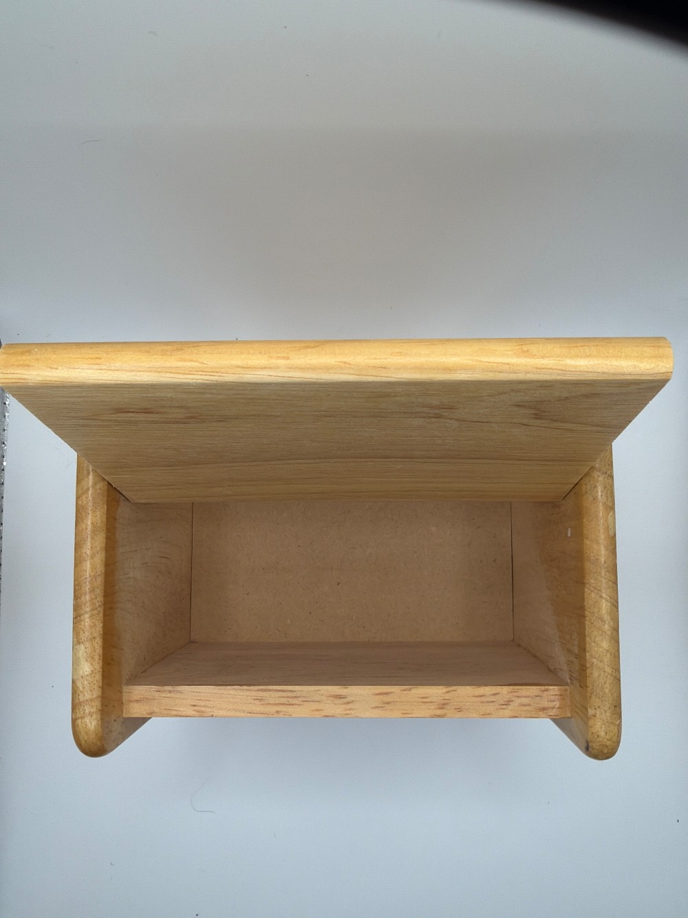 Wooden Recipe Box with Pear Decal