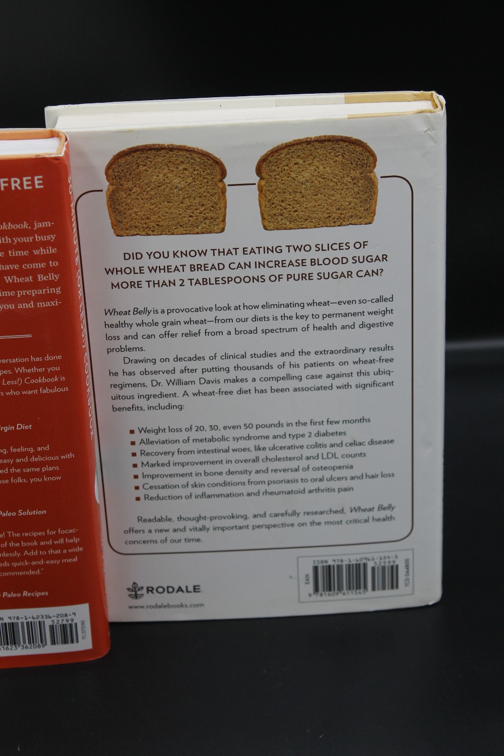 WHEAT BELLY book and cookbook bundle