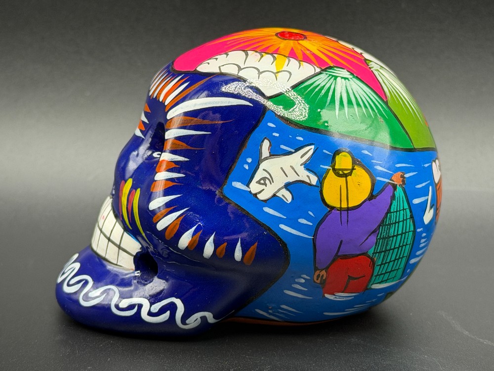 Pottery Sugar Skull Day of the Dead