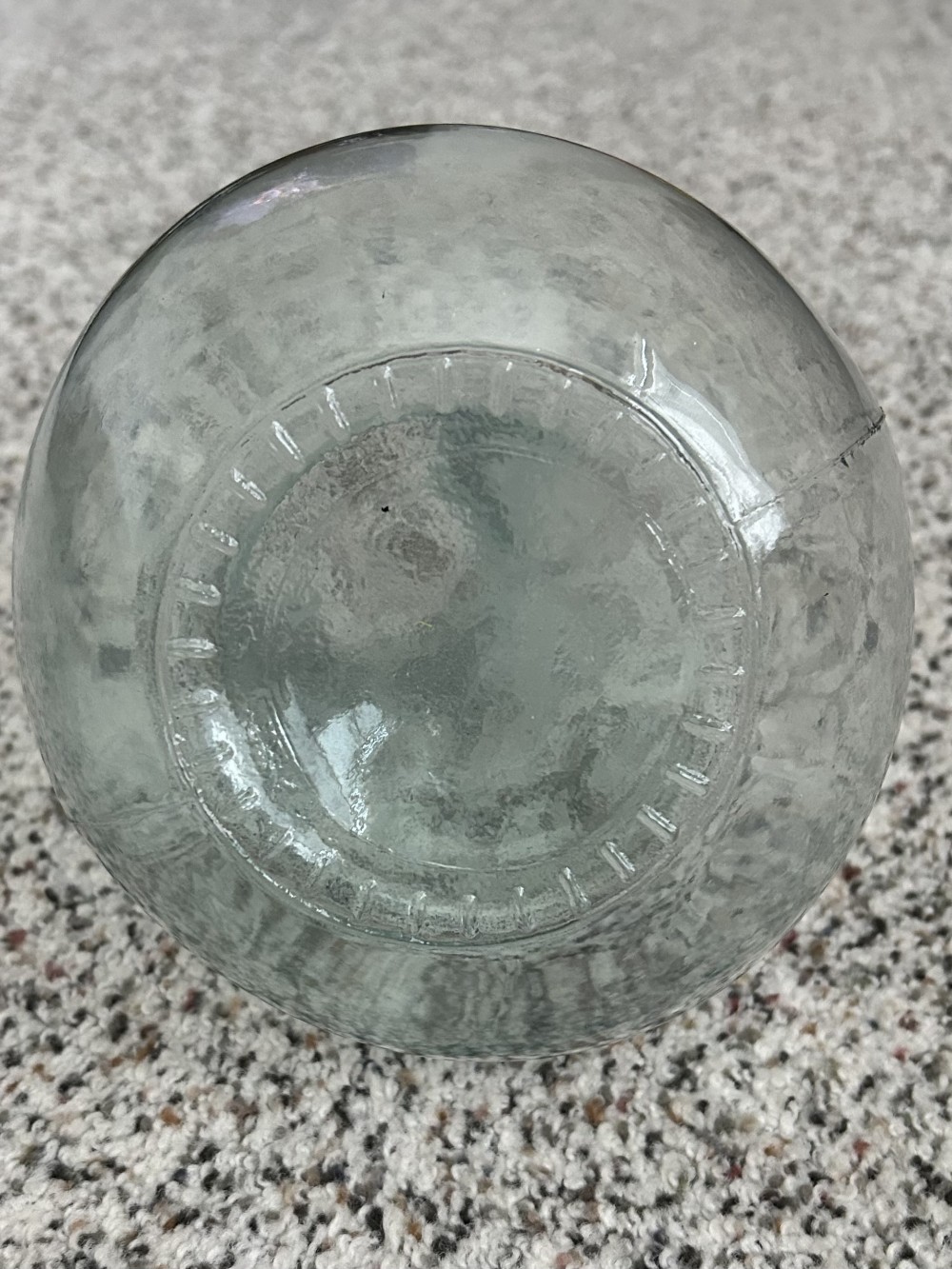 Askew recycled glass - balloon vase