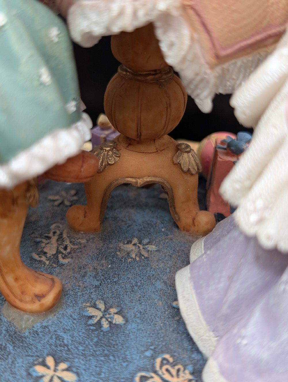 Vtg Gentili Victorian birthday figurine