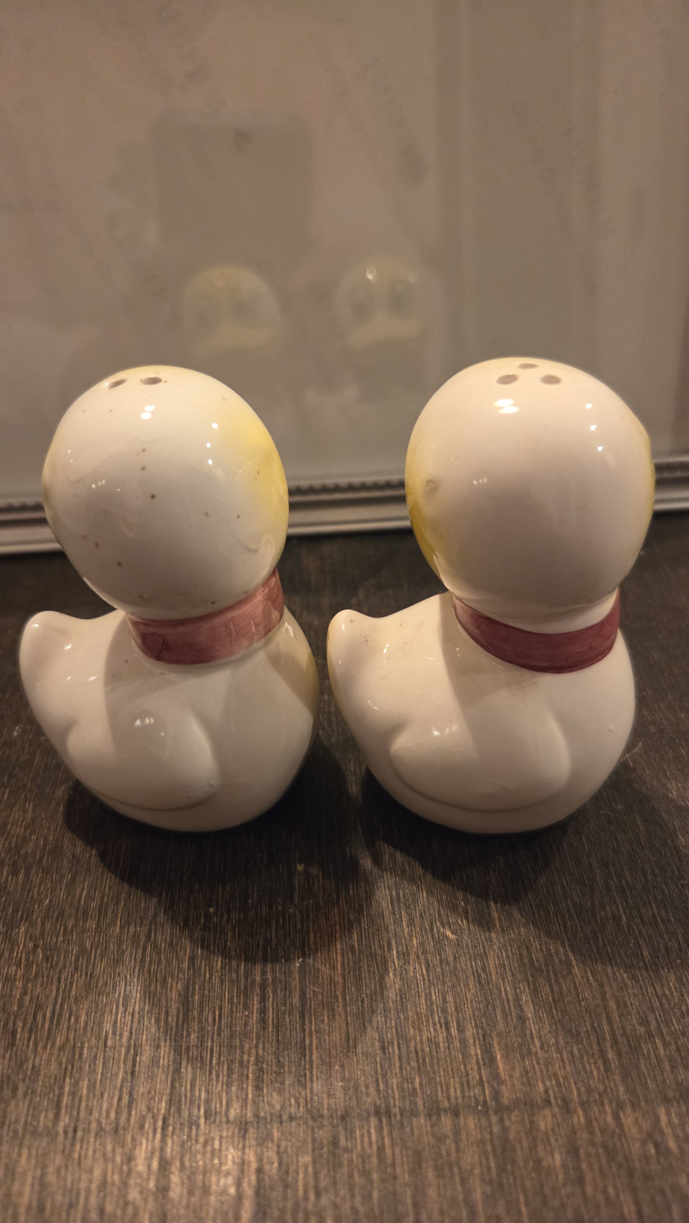 SS-101 vtg ceramic ducks S & P