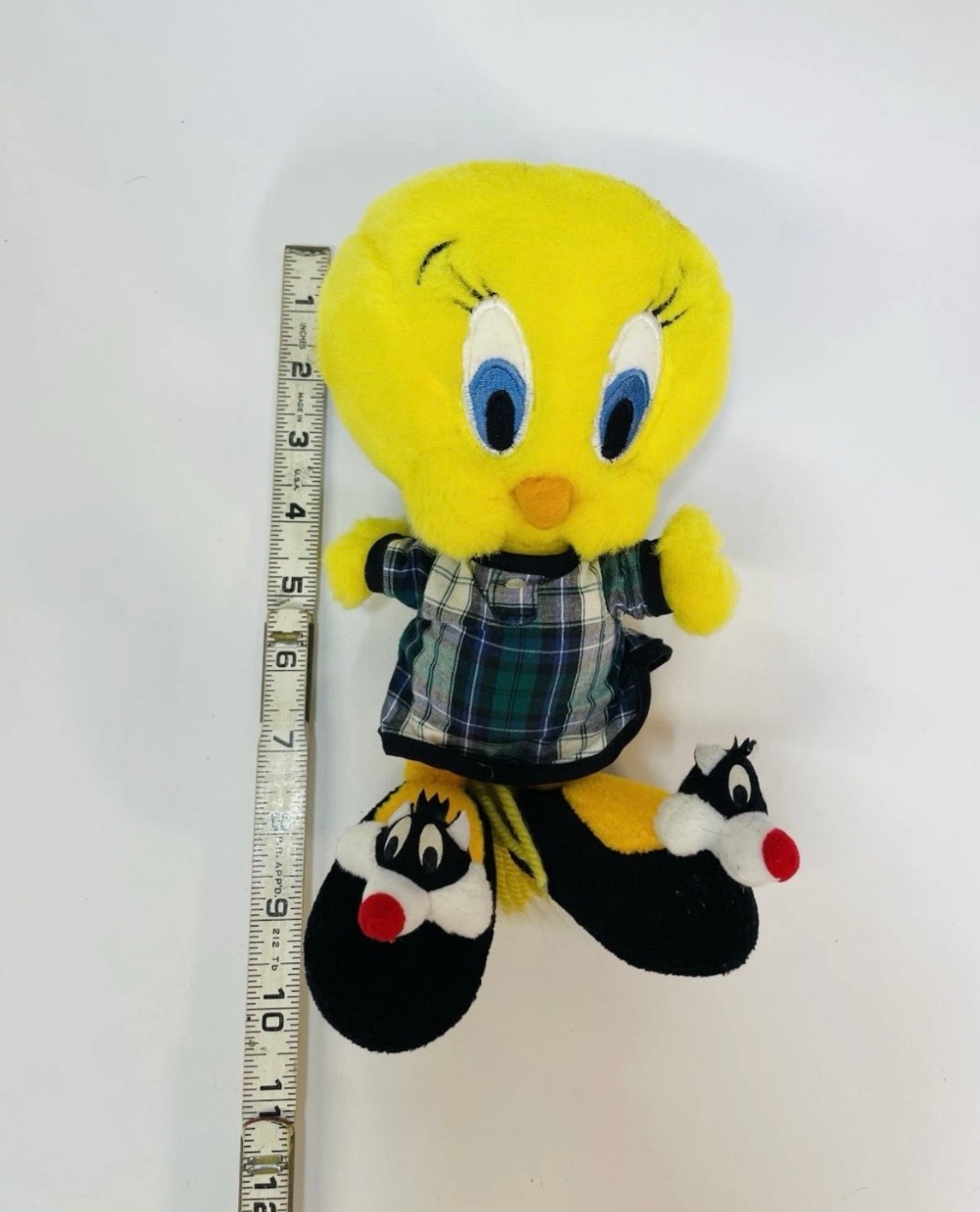 PlushTweety Bird 1995 Pajamas Sylvester Slippers Warner Bros Studio Store 10