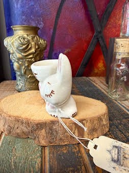 1940s Rio Hondo Bunny Cup California Pottery