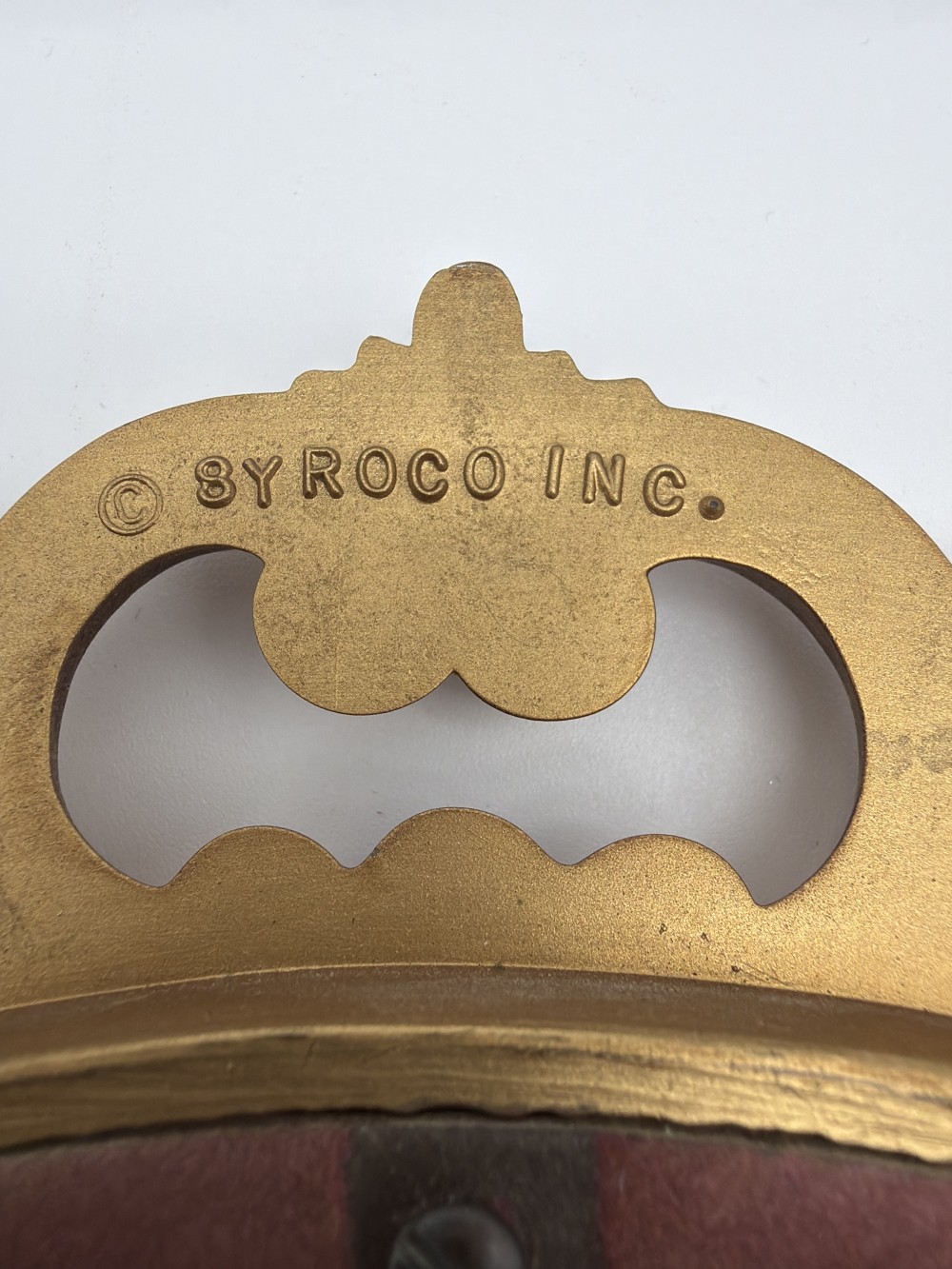 Gold Scroll Oval Mirror