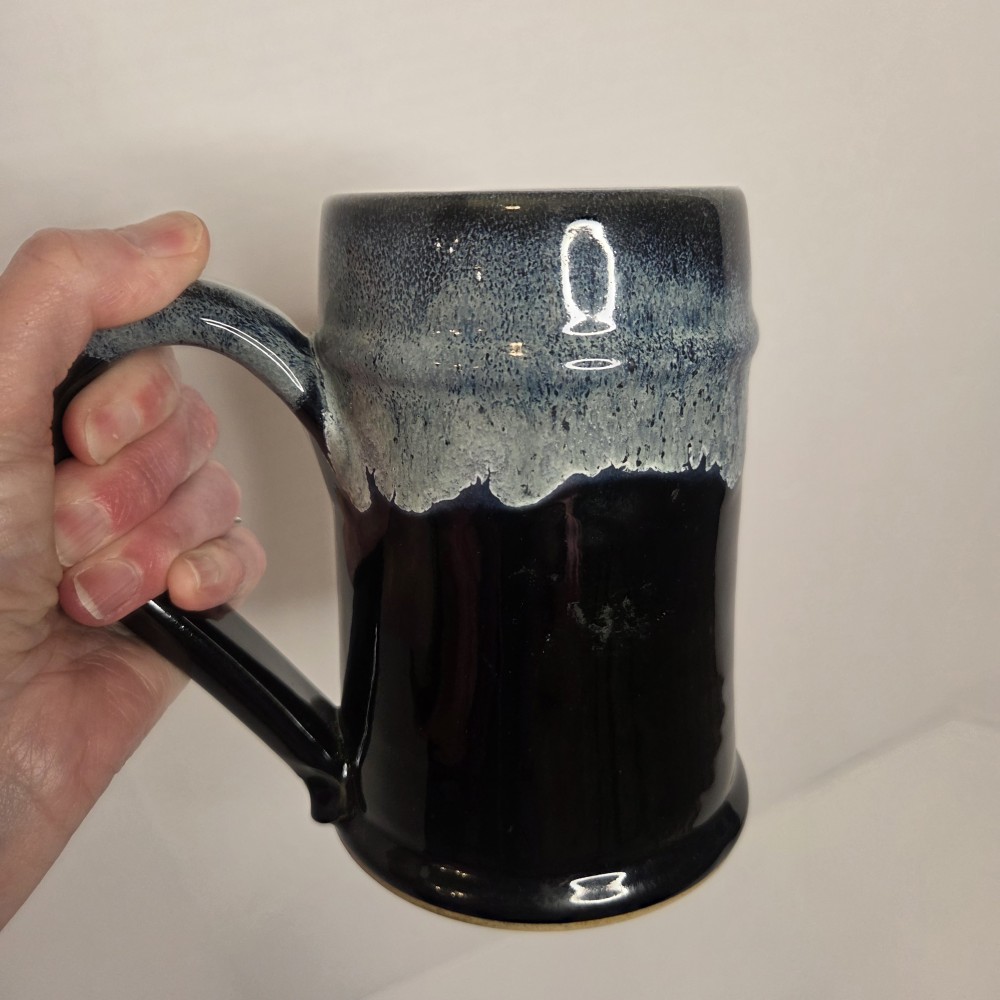 VTG Grey Fox Pottery Limited Edition NC Renaissance Festival Tankard